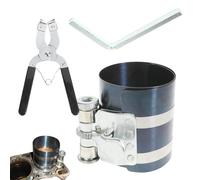 Set di attrezzi per compressori ad anelli a pistone - Compressore ad anelli a pistone | Compressore ad anelli a pistone e strumento di installazione a pistone regolabile | Pinze di rimozione