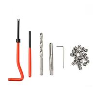 Set di attrezzi per il restauro, kit da 30 pezzi con filettatura M6 per la riparazione di chiavi e inserti