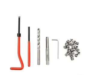 Set di attrezzi per il restauro, kit da 30 pezzi con filettatura M6 per la riparazione di chiavi e inserti