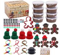 Set di attrezzi per impastare, set di plastilina, attrezzi per impastare il pan di zenzero, strumento fai da te, giocattolo per l'arte e l'artigianato, regalo creativo