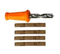 Set di attrezzi per la alla - Esca per il movimento della - Strumento per la della | Ago per esche in acciaio inox | Drill Bit Design Hook Drill Rig Making Tool