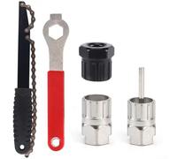 Set di attrezzi per la riparazione della bicicletta, con strumento di rimozione del movimento centrale e estrattore a manovella con impugnatura in gomma morbida per una manutenzione comoda ed