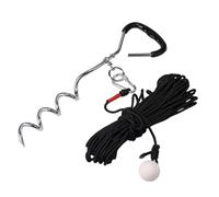 Set di Attrezzi per l'Allenamento del Golf, Strumento Supporto l'Allenamento dello Swing con Asta Fissa e Corda Un Rapido Allenamento dello Swing per Principianti e Golfisti di Tutte Le età