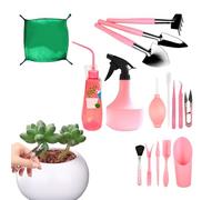 Set di attrezzi per piante domestiche, kit di cura per cactus, riutilizzabili, per bonsai, per esterni