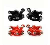 Set di attrezzi per pinze freni Freno a disco anteriore e posteriore, pinza nera e rossa, adatto per mini moto da cross a 2 tempi da 49 cc, scooter, sinistra e destra. Pinza Freno a Disco(Black Set)