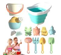 Set di attrezzi per sabbiatura da spiaggia per bambini, per bambini, viaggi, vacanze di nuoto, sandbox parco, picnic, playtime intrattenimento