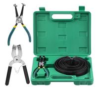 Set di attrezzi pinze anelli pistone, 15 pezzi, riparazione motore auto