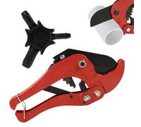 Set di Attrezzi Premium per Taglio e Deburring di Tubo Composito, Cesoia per Tubi, Cesoie per Tubi in Plastica, Svasatore Multistrato, Calibratore Multi-Dimensionale per 16, 20 e 25 mm