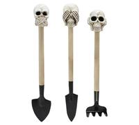 Set di attrezzi, set di attrezzi da giardino con pala, manico antiscivolo, set di attrezzi da giardino portatile per piante da interno bonsai, cura