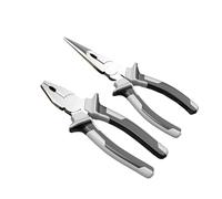 Set di attrezzi speciali multifunzione di grado industriale per risparmiare manodopera, bocca appuntita, in acciaio da 15,2 cm + pinza a bocca appuntita