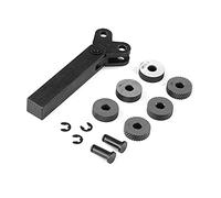 Set di attrezzi zigrinati a doppia ruota in acciaio, 7 pezzi, 0,5 mm, 1 mm, 2 mm, rotella zigrinata