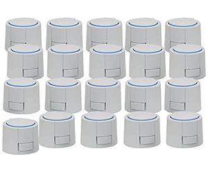 Set di attuatori universali Alpha 5 24 V, 20 pezzi, tipo VA80 adatto per uova in casa, Kermi, Roth/Herb/Thermoval ecc.
