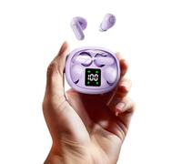 Set di auricolari wireless 2 in 1, invisibili, piccoli, nascosti e semi-intrauricolari, Bluetooth, a basso profilo, discreti, per il sonno, confezione da 2, compagni per tutto il giorno per lavoro