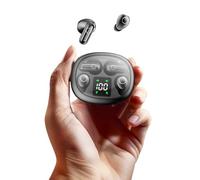 Set di auricolari wireless 2 in 1, invisibili, piccoli, nascosti e semi-intrauricolari, Bluetooth, a basso profilo, discreti, per il sonno, confezione da 2, compagni per tutto il giorno per lavoro