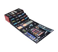 Set Di Automobili Giocattolo | 48 Pezzi Modelli Veicoli ad Inerzia,Auto Giocattolo per Bambini ad Inerzia,Per Compleanno Regalini Feste Calze Regaline Mostra Decorazione Casa Scrivania Camera Giochi A