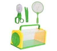 Set di avventura all'aperto per bambini Insecta Contenitore Box Con Pinzette Catching Net Insecta Osservazione Set E Gabbia di raccolta Kit Scienza Bambini