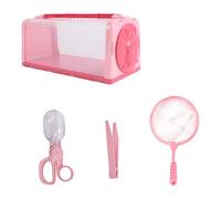 Set di avventura all'aperto per bambini Insecta Contenitore Box Con Pinzette Catching Net Insecta Osservazione Set E Gabbia di raccolta Kit Scienza Bambini
