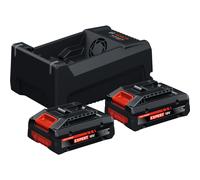 Set di avviamento batteria 2x EXBA 18V-40 + GAL12V/18V-80