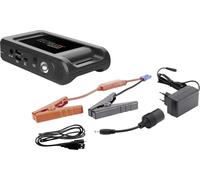 Set di avviamento della batteria auto da 12000 mAh Technaxx (benzina fino a 4,0L / diesel fino a 2,5L) con power bank TX-218 - Dispositivo di avviamento portatile con 2 porte di ricarica USB-A