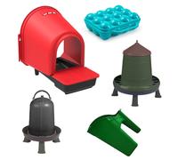 Set di avviamento per galline ovaiole, 5 pezzi sull'allevamento delle galline ovaiole