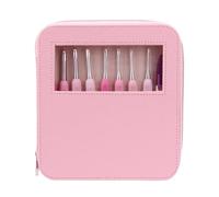 Set di avviamento per lavori a maglia, kit per principianti all'uncinetto, kit di ferri da maglia per principianti, strumento per maglieria con una maniglia morbida per cappelli, maglieria