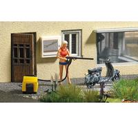 Set Di Azione Busch 7833: Lavaggio Scooter