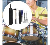 Set di bacchette e spazzole in metallo leggere per la musica folk, ideale