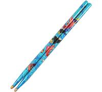 Set di bacchette for batteria, 1 paio, in hickory 5A/7A in stile cinese retrò(D,5A*1 pair)