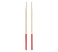 Set di bacchette in legno d'acero Bacchette in for principianti Accessori classici for strumenti a percussione digitali per batteria(5A Red)