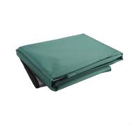 Set di baldacchino di ricambio per dondolo da giardino grigio a 3 posti, realizzato in tessuto Oxford 210D rivestito in argento, impermeabile, resistente al sole e alla polvere, per copertura