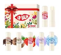 Set Di Balsamo Per Labbra 5 Pezzi Crema Volumizzante Nutriente