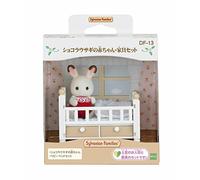 Set Di Bambole E Mobili Sylvanian Families Con Coniglio Al Cioccolato