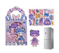 Set di bambole magnetiche | Gioco di ruolo creativo fantasioso - Forte bambola magnetica come giocattolo - per la casa in esta amanti collezionisti bambini e bambini in età prescolare