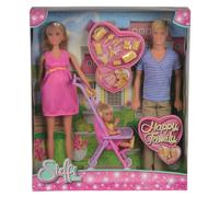 Set di bambole Steffi Love Happy Family - Steffi, Kevin & Baby con...