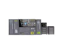 Set di banchi da lavoro in 1/64, mini modello di armadietto per attrezzi