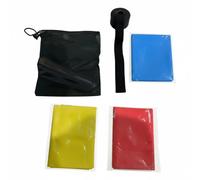 Set di bande per stretching, elastiche, fitness, gruppi muscolari multipli