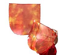 Set di bandiere per la danza del culto - Asta regolabile Tessuto leggero e resistente Design durevole - Controllo delle prestazioni di movimento fluido | accessorio espressivo per la danza spirituale