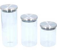 Set di barattoli ermetici da 3 pezzi