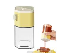 Set di barattoli in per condimenti con coperchio, contenitore quantitativo per sale pressato da 0,5 g, bottiglia ricaricabile per condimenti, barattoli ermetici, organizzazione della cucina, set