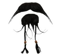 Set Di Barba E Baffi Da Pirata Dei Caraibi Per Uomini E Donne Costume Da Pirata