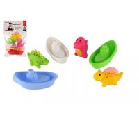 Set di barchette e dinosauri spruzzanti