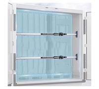 Set di barre di carico regolabili a cricchetto per carichi pesanti, per letti di camion, rimorchi e contenitori, sistema telescopico con cuscinetti antiscivolo, disponibili in confezioni da 1/2/3/4