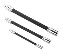 Set di barre di estensione da 1/2", 3/8" e 1/4" in acciaio a molla flessibile estensione presa di ricambio industriale chiave anti-goccia estensore strumento chiave estensore strumento set di