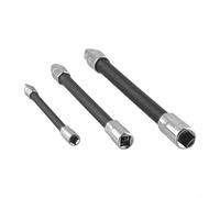 Set di barre di estensione per bussole flessibili, adattatore per chiave congiunta per azionamento da 4 3/8/2 pollici, estensione a cricchetto a lunga portata con albero caricato a molla per stretto