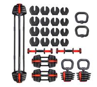 Set di barre e manubri HMS SGR18 PRO Nero TU