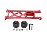 Set di barre per impennata da corsa in lega di alluminio con traliccio per impennata per LOSI 1/10 22S 2WD Drag Car (Rossa)