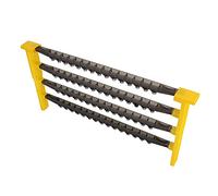 Set di Barre per Telaio Portabicchieri per Cellule Regina per Apicoltura, 60 Coppe per Cellule, 2 Lati, Telaio per Allevamento dell'ape Regina per Apicoltura, per