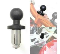 Set di base per attacco forcella in alluminio per moto con testa a sfera per supporto RAM compatibile