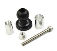 Set di base per attacco forcella moto con testa a sfera per kit di montaggio RAM, sistema di espansione in lega di alluminio compatibile con supporti per telefono e fotocamera