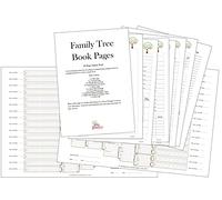 Set di base per creare un libro del proprio albero genealogico White
